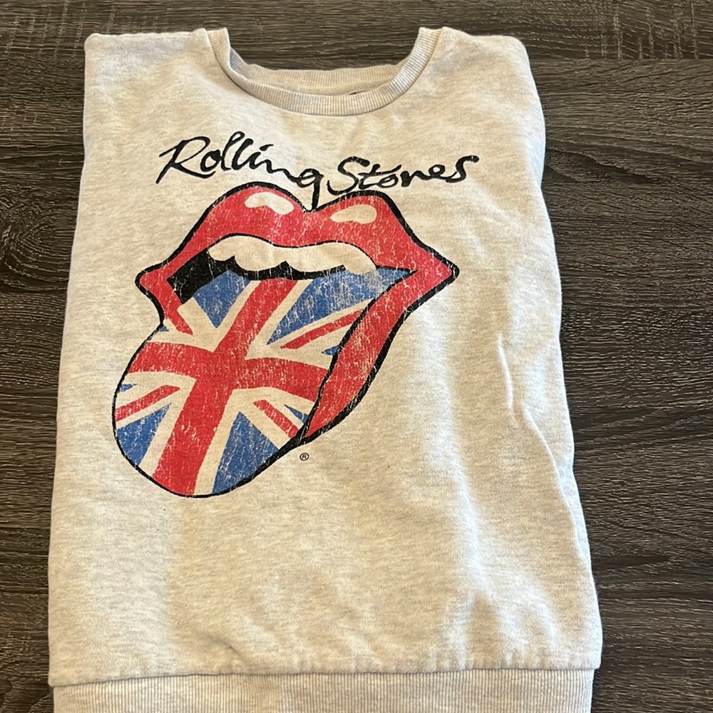 rolling stones crew neck